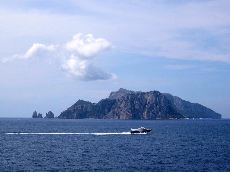 Boot excursie naar Capri