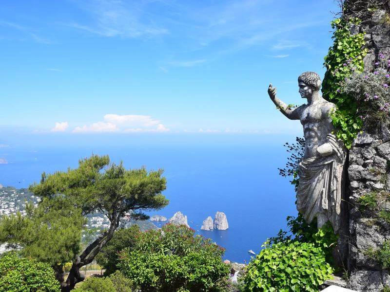 Uitzicht in Capri