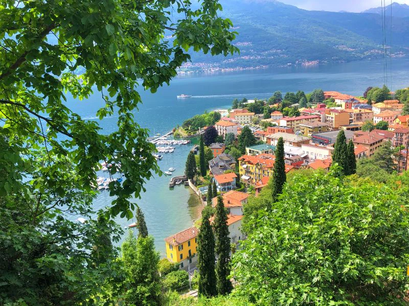 comomeer - hike- uitzicht