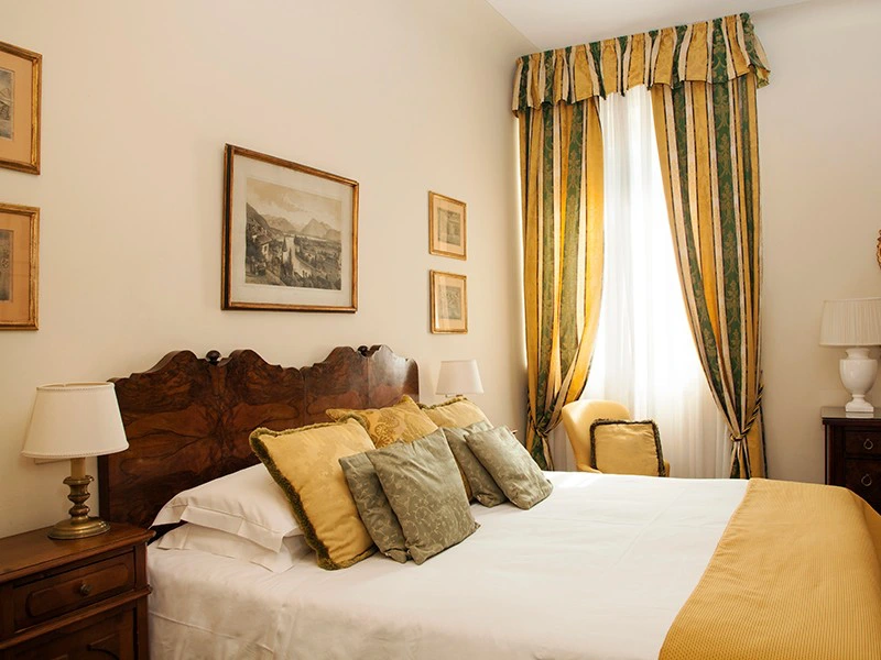 Slaapkamer hotel Florence