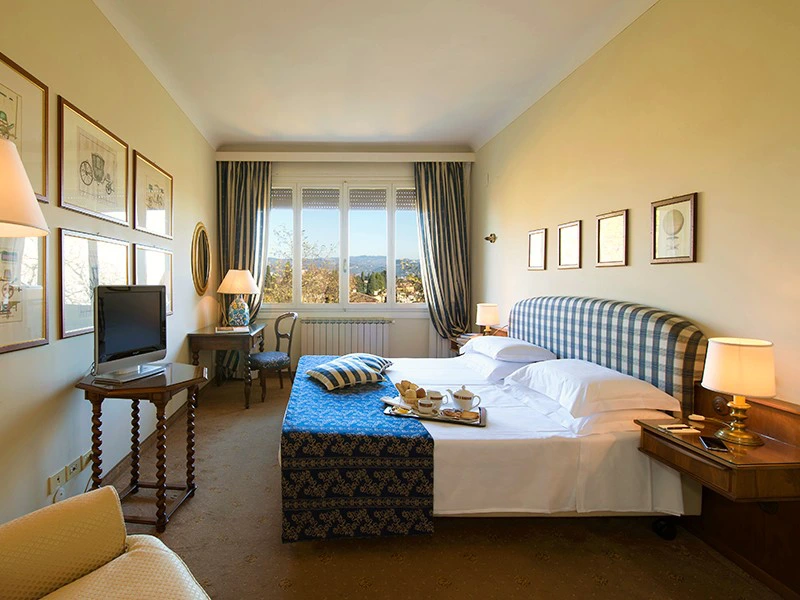 Slaapkamer comfort hotel Florence