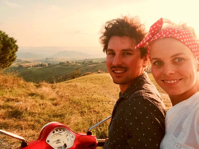 Vespatocht Toscane