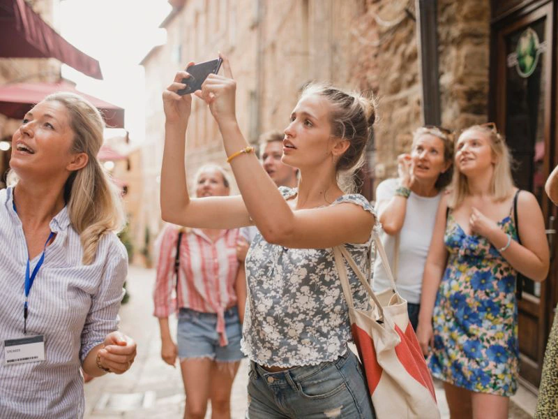 Foto maken in Italie