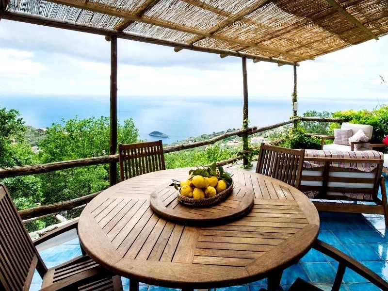 het binnenland van Sorrento