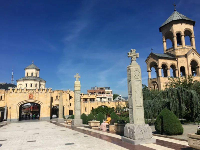 Samba kerk Georgie vakantie