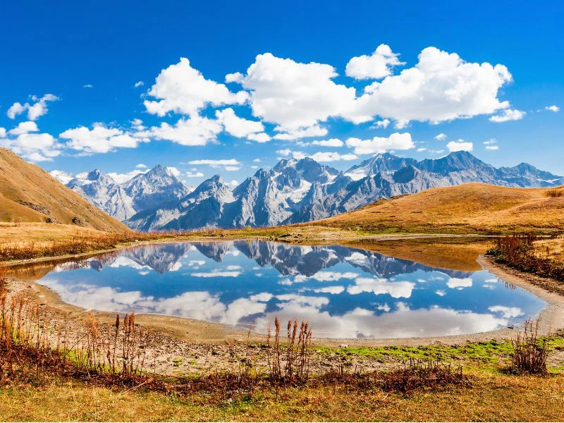 Georgie - Svaneti Lake Koruldi