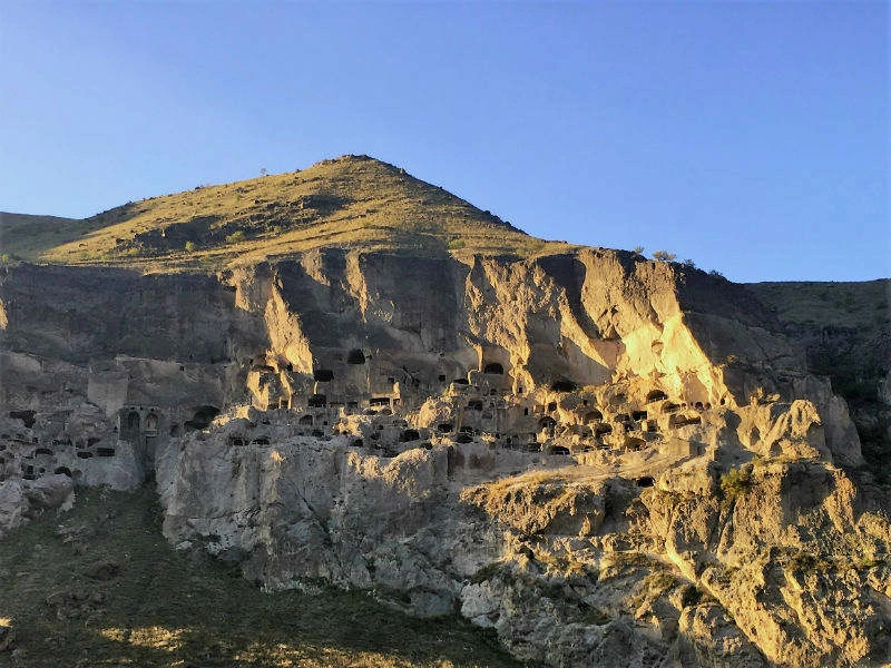 Georgie Vardzia grottenstad