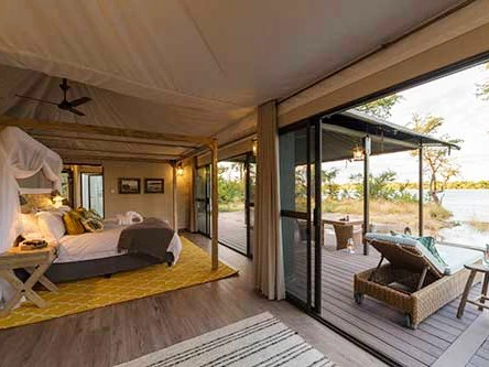 zimbabwe- Victoria Falls - Lodge uitzicht