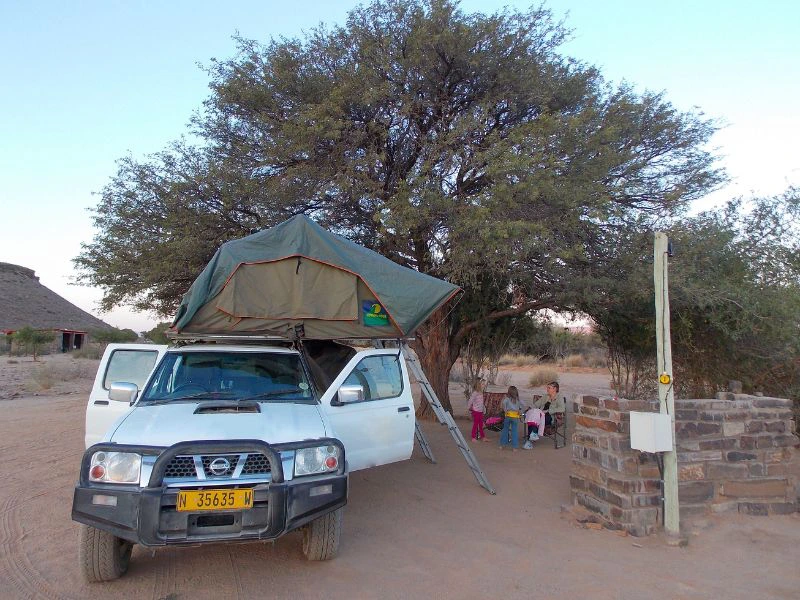 Kamperen in Namibie