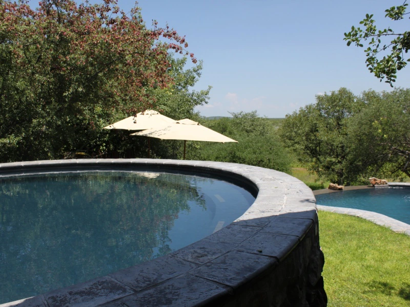 Lodge met zwembad in Botswana