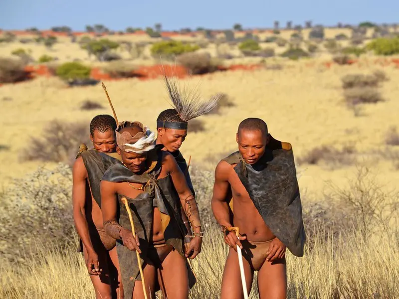 San bevolking Namibië