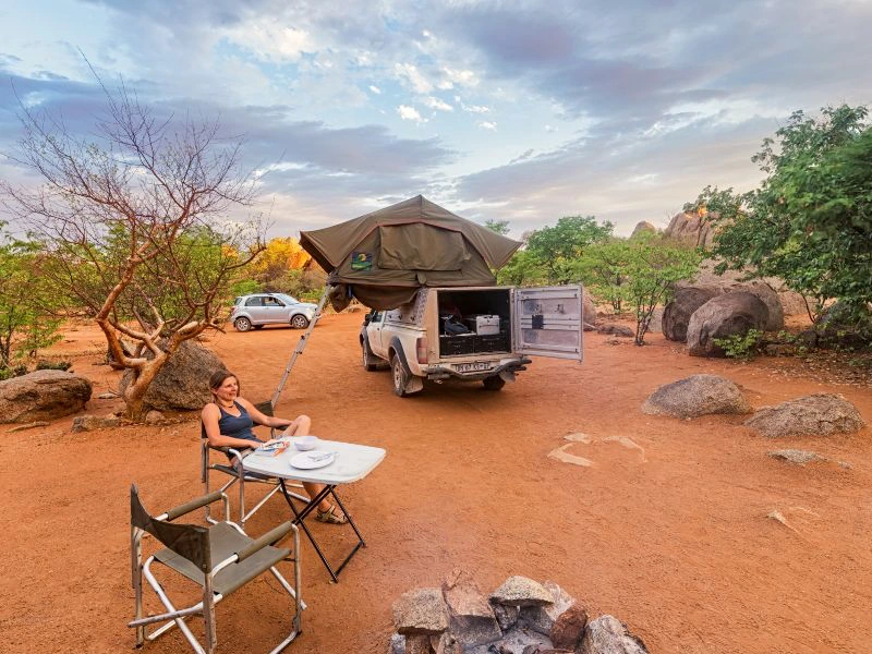 Namibia - Damaraland - kamperen