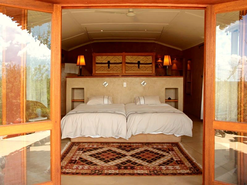 Namibie - Waterberg - Bungalow - kamer