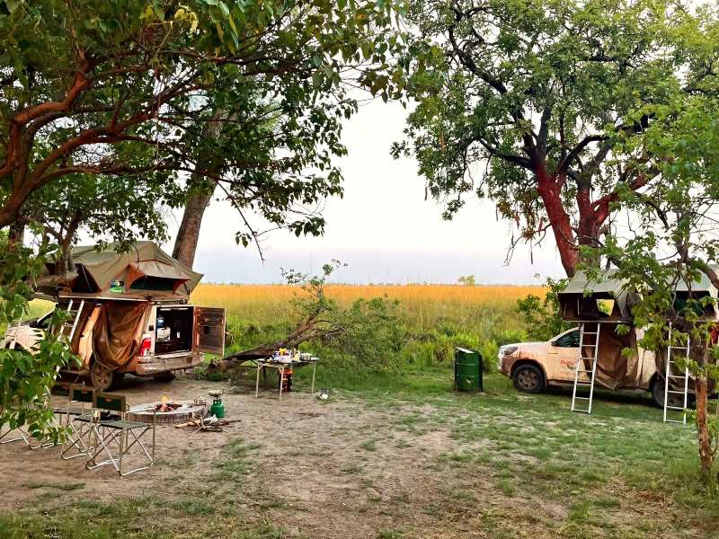 Botswana-Moremi-camping