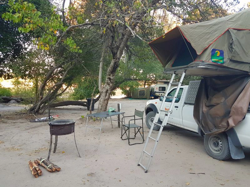 Namibie - Chobe - kamperen 2