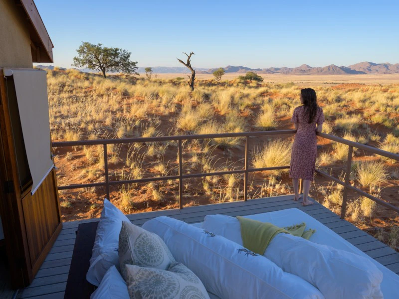 Namibie overnachten