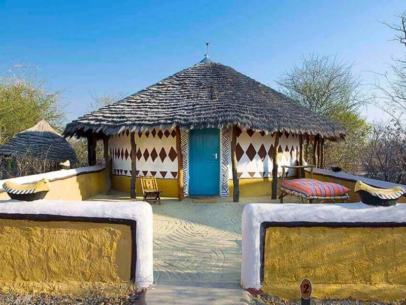Namibie - Gweta - hut