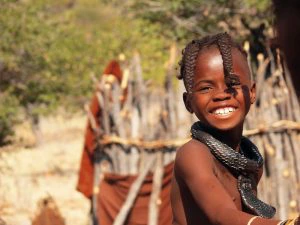 Namibia - Opuwo - Himba - small boy