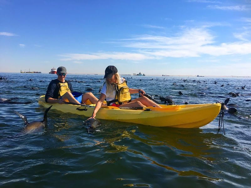 Namibië- Swakopmund - kajak