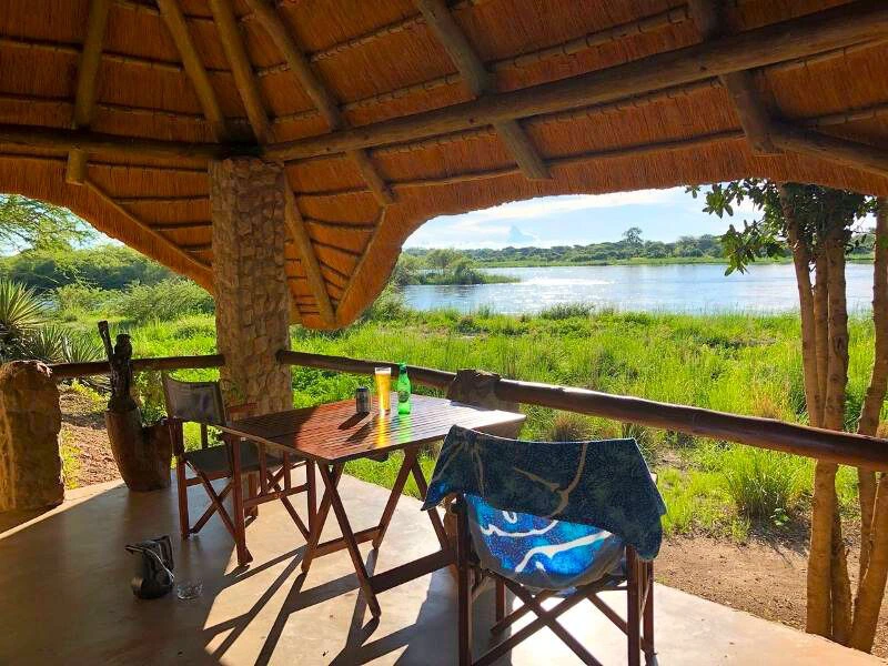 Namibie - popa falls - view - terras