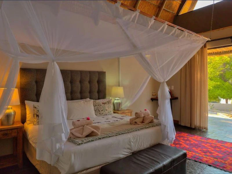 botswana - maun - slaapkamer