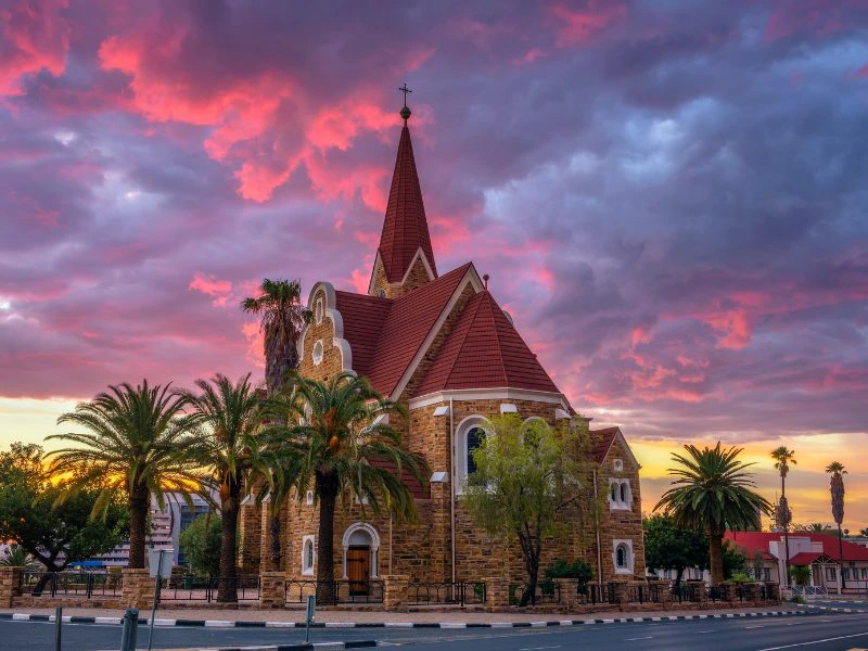 In welk land ligt Windhoek