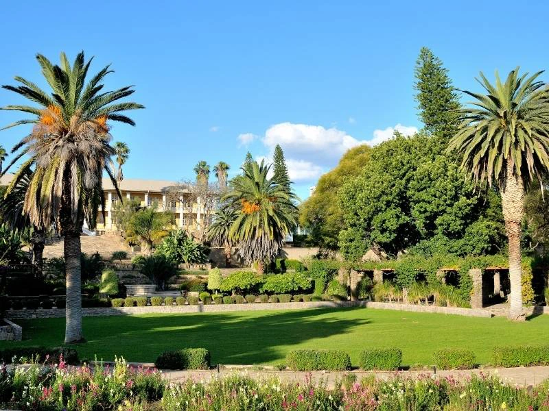 Windhoek Namibië botanische tuin