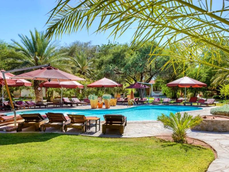 Namibie - Sossusvlei lodge - zwembad