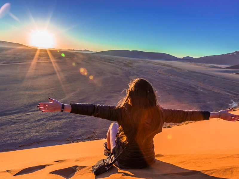 Namibie - Sossusvlei - Zonsopgang
