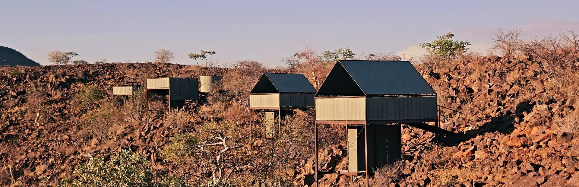 Namibia - Etendeka - hiking trail tent - hero