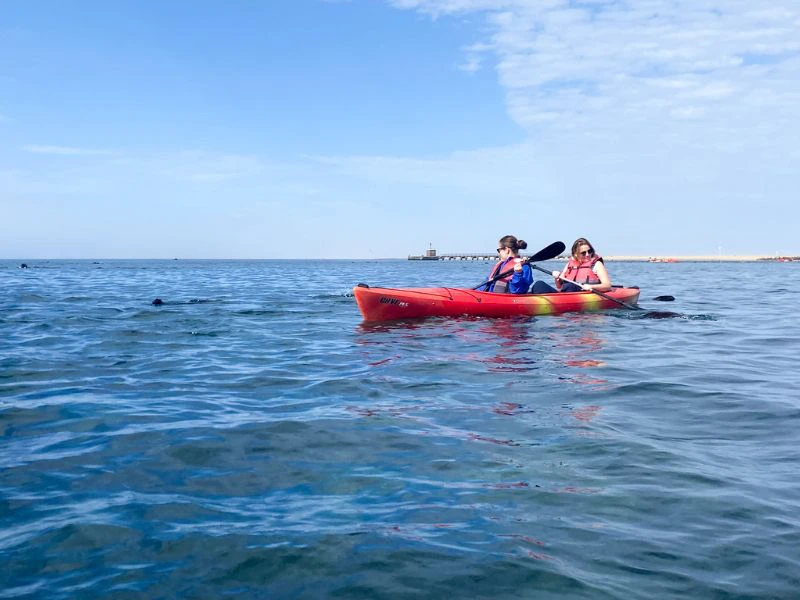 Kajakken bij Swakopmund