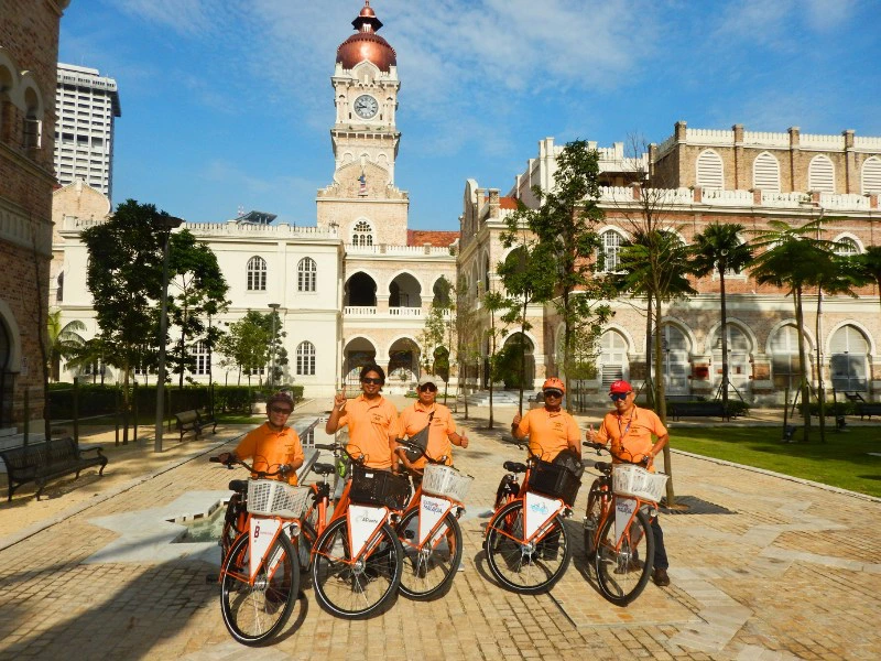 Fiets tour door Kuala Lumpur heen - Maleisie
