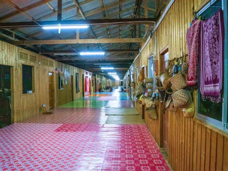 Longhouse in Batang Ai- Borneo