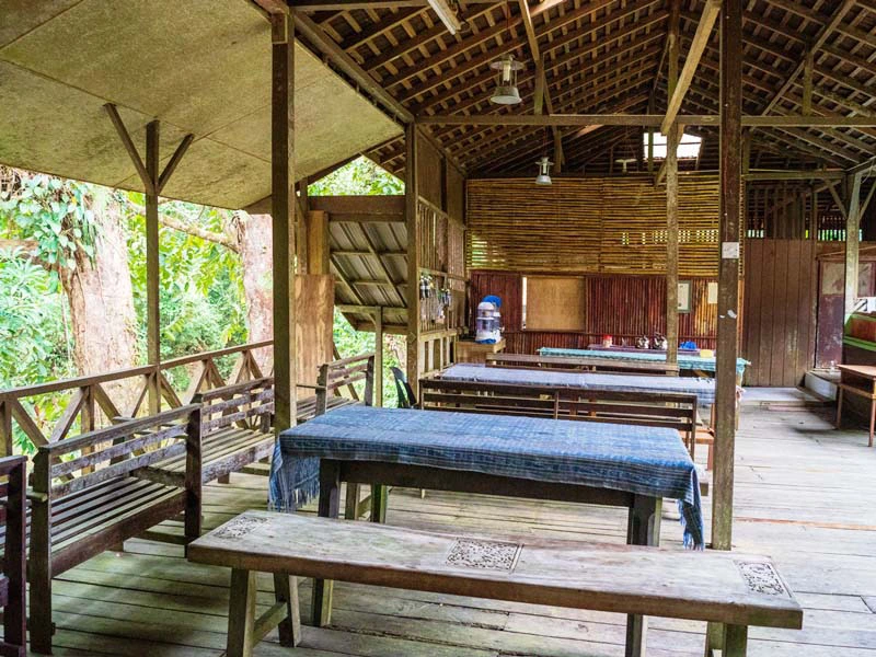 Longhouse in Batang Ai- Borneo