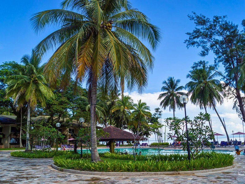 Damai - beach resort in Borneo