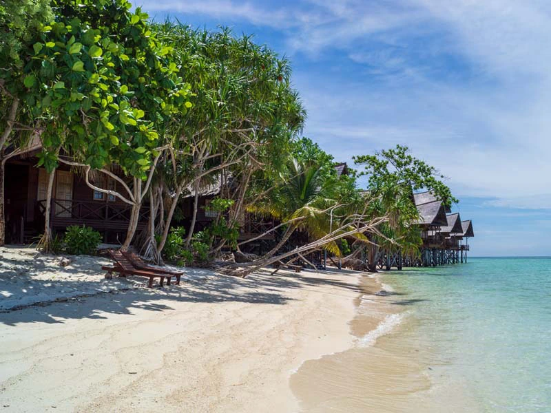 Strand op Lankayan - Borneo
