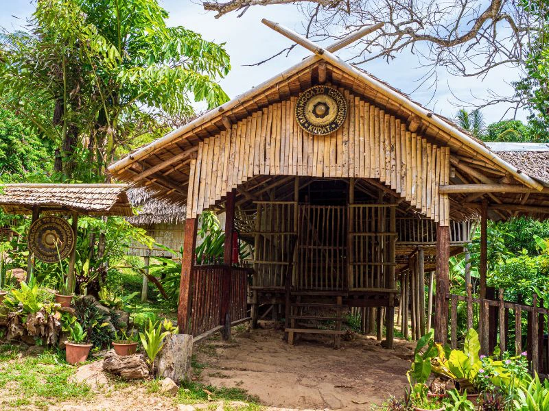 Longhouse in Borneo