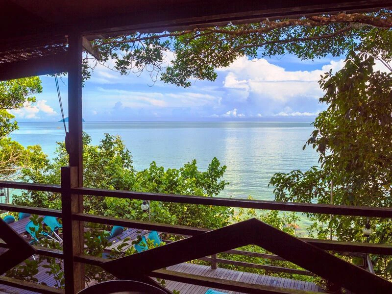 Boomhut hotel in Semenggoh - Borneo