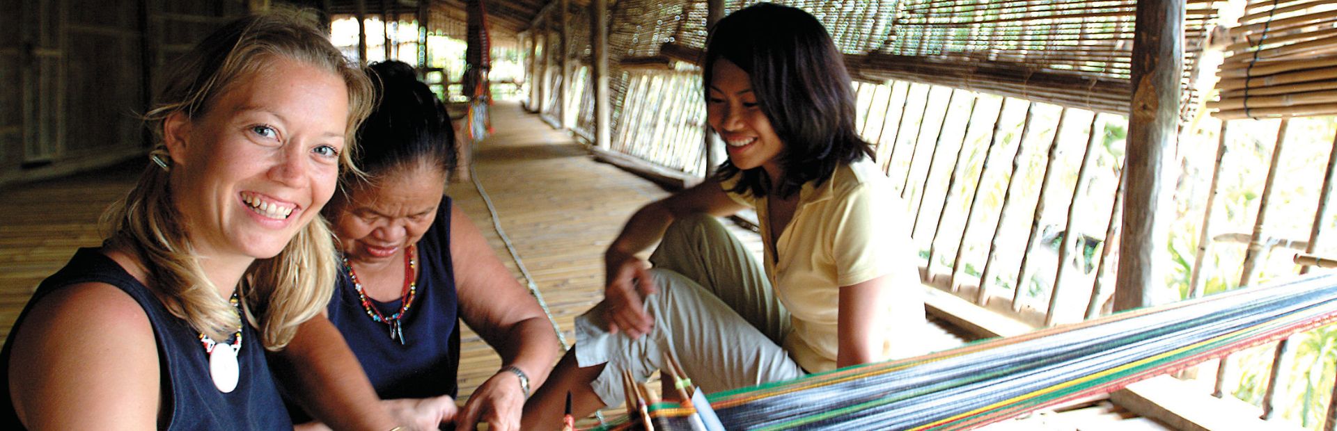op bezoek bij Rungus - Sabah Borneo