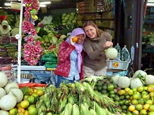 kota kinabalu borneo markt