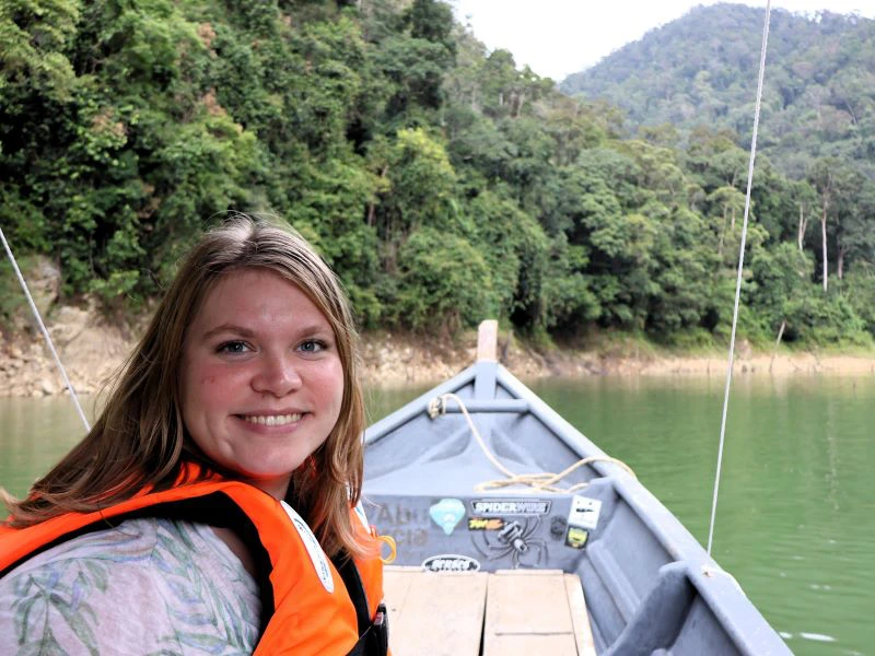 Borneo vakantie - boot