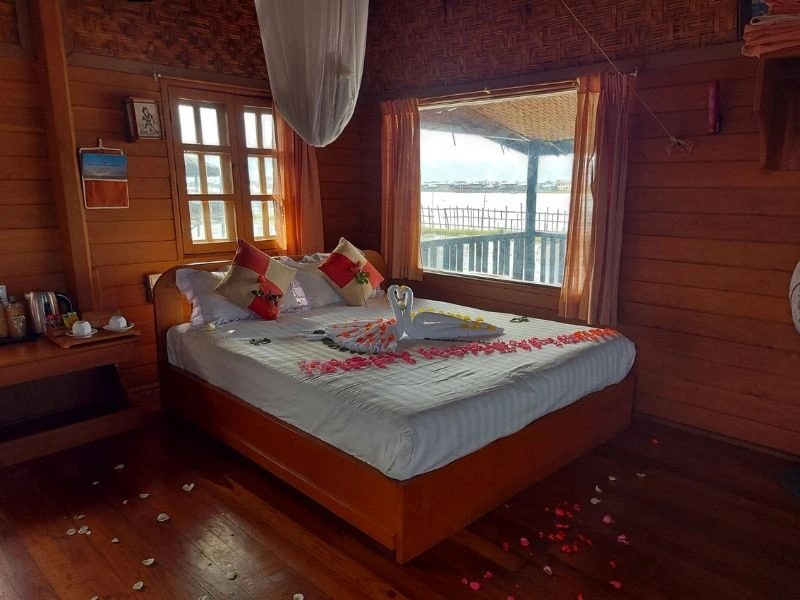 Lodge op inle meer