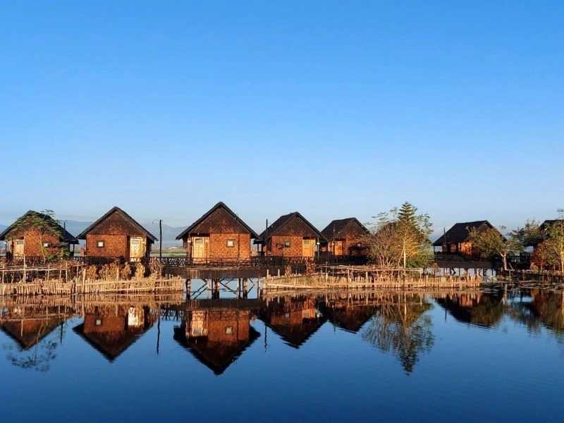Lodge op inle meer