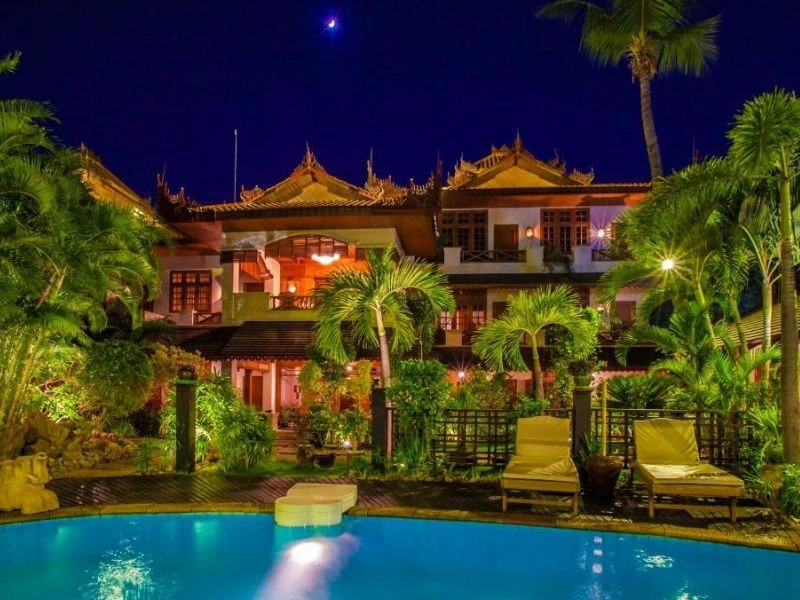 comfortabel hotel in Mandalay