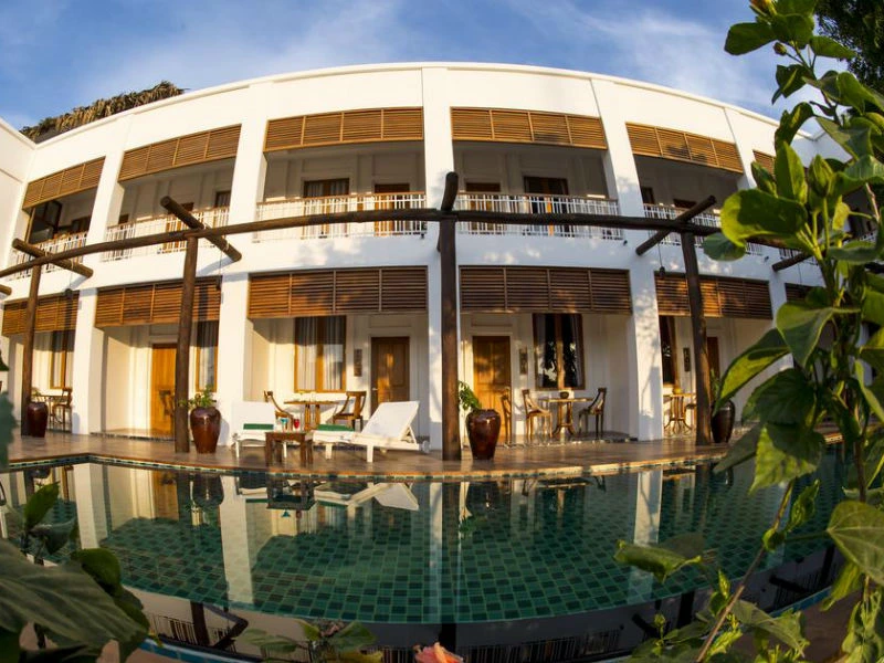 Hotel met zwembad in Bagan
