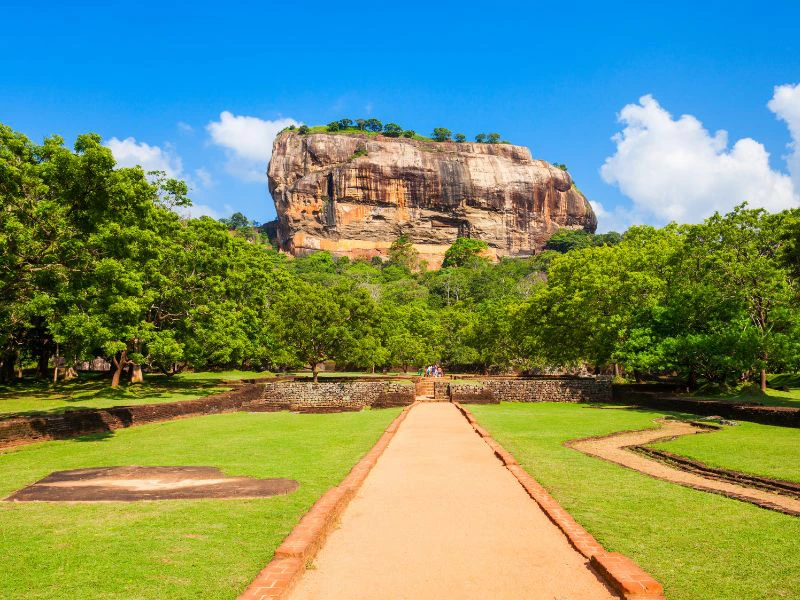 Sigiriya rots Sri Lanka