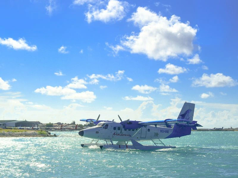Malediven watervliegtuig