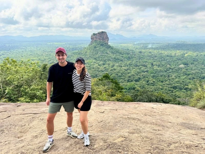 Pidurangala Rock of Sigiriya Rock