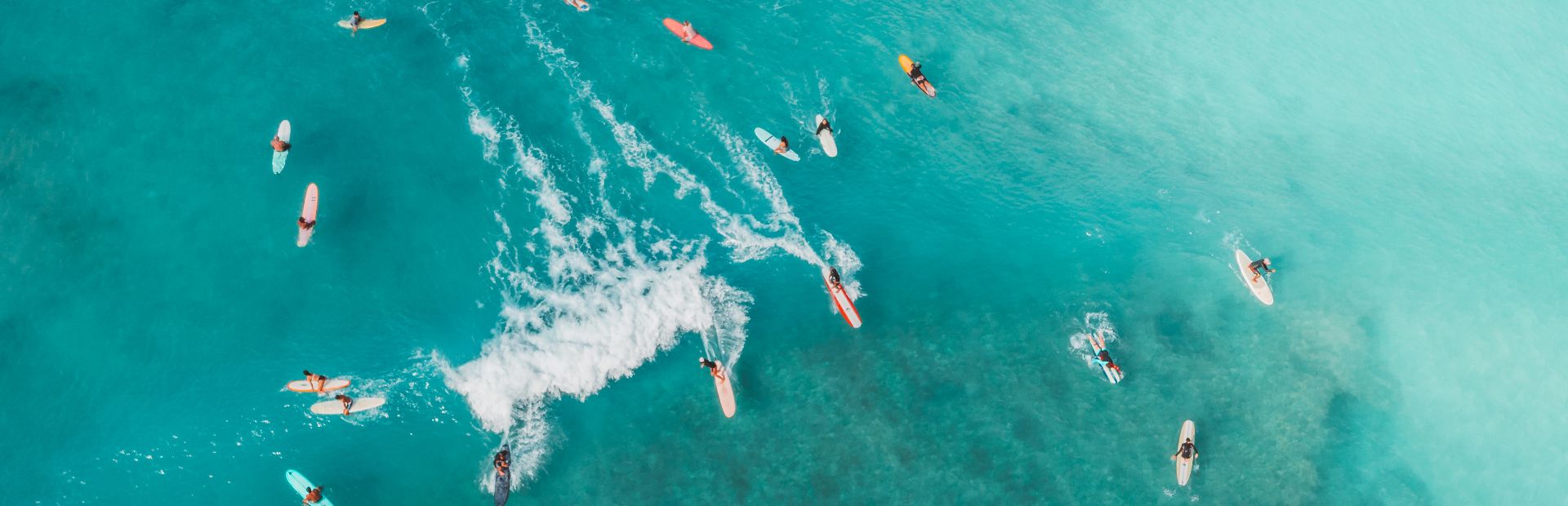Surfen Weligama Bay
