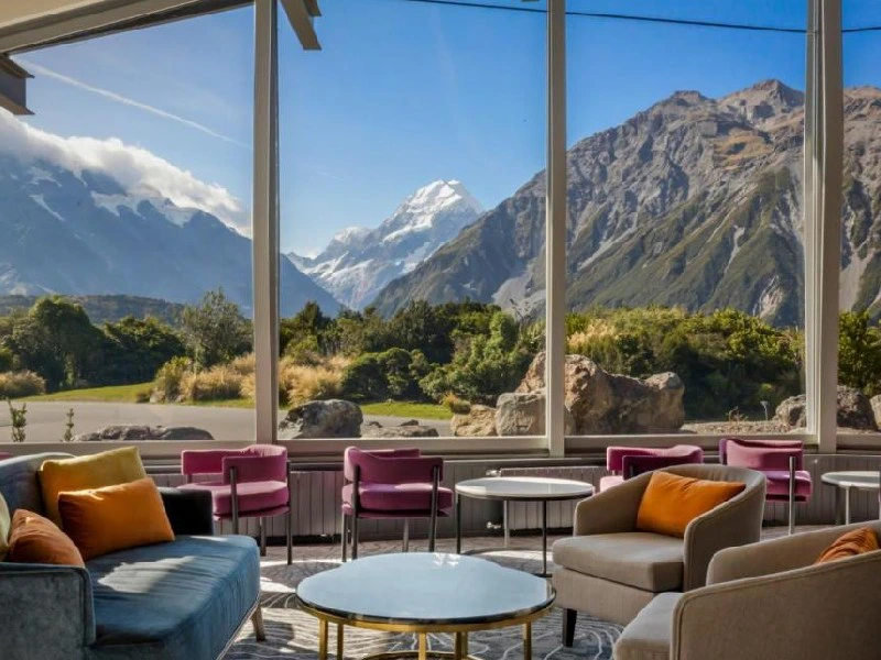 hotel bij mount cook